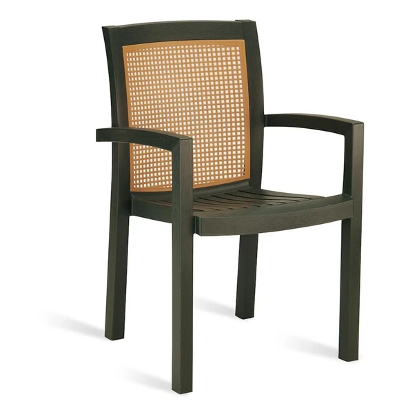 Papatya Vira Plastik Koltuk Beyaz - Plastik Bahçe Balkon Sandalyesi - Resim 2