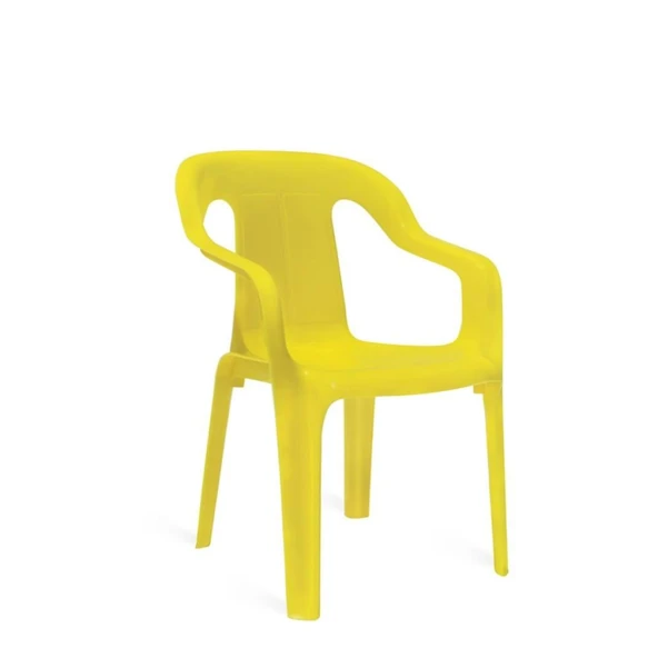 Papatya Mini Çocuk Koltuğu Kırmızı 6lı Paket - Kreş Sandalye - Resim 3