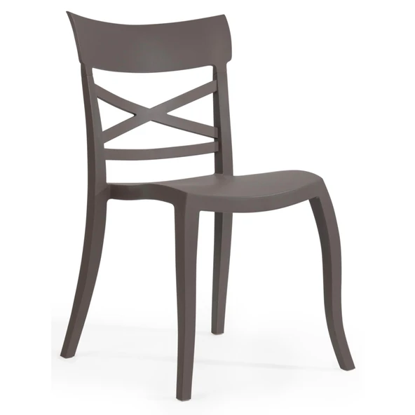 Papatya X-Sera Sandalye - Bahçe, Balkon, Mutfak Sandalyesi -Sarı - Resim 7