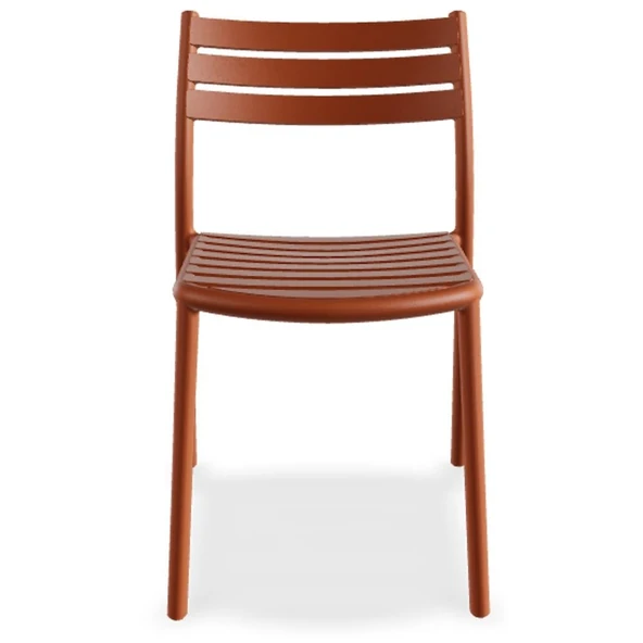 Papatya Hisar Sandalye Antrasit - Plastik Bahçe Balkon Mutfak Sandalyesi - Resim 6