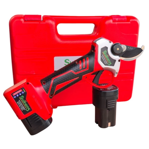 Sujineng E-32SJA Akülü LED Göstergeli Budama Makası 32 mm - Resim 2