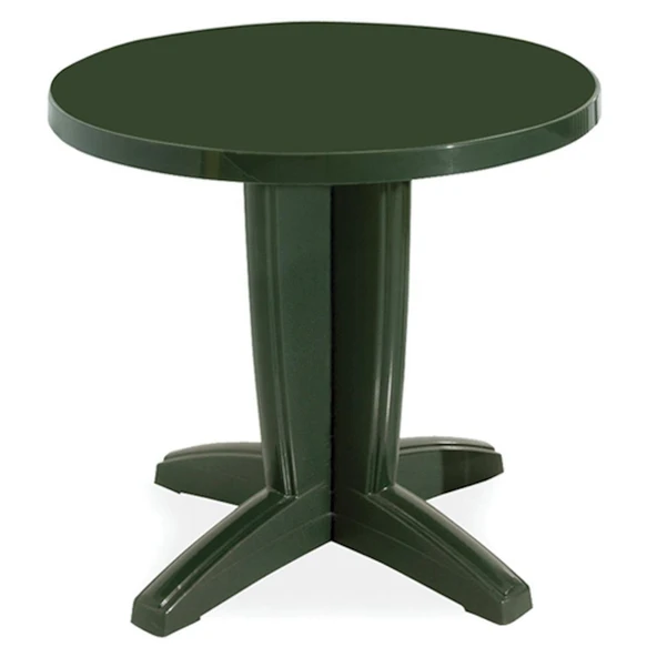 Papatya Bravo 80lik Yuvarlak Masa Teak - Balkon, Teras, Bahçe Masası - Resim 2