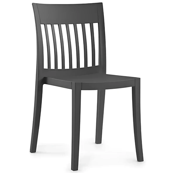 Papatya Eden Sandalye Kiremit Kırmızısı - Bahçe Balkon Mutfak Sandalyesi - Resim 4