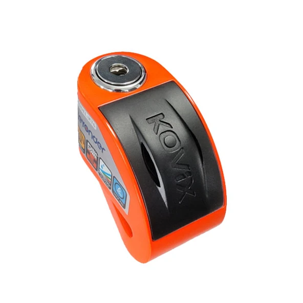 KOVIX KT6/CB-FO ALARMLI DİSK KİLİT TURUNCU ürün görseli