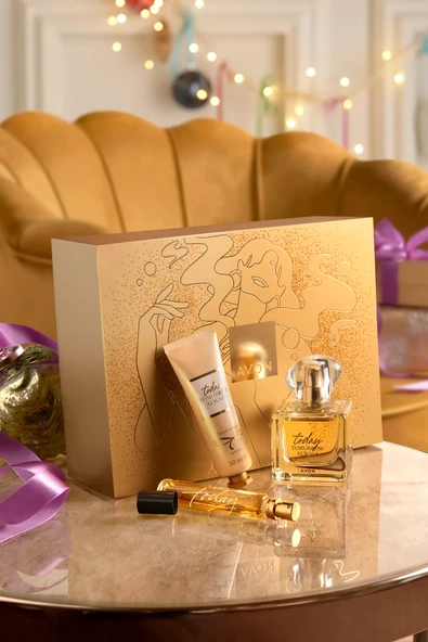 AVON TTA Today Kadın Parfüm ve El Kremi Hediye Seti - Resim 4