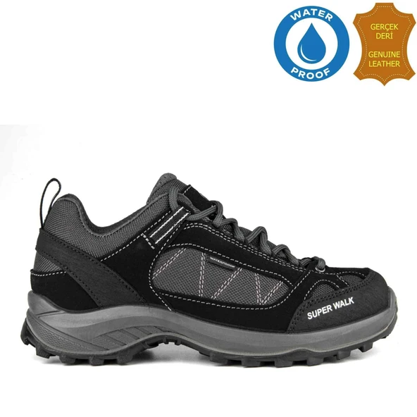 Muya Hobeto WaterProof Anatomik Erkek Ayakkabı Siyah - Resim 2