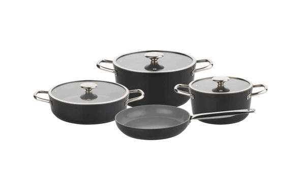 Arow Cornhill Siyah Granit 7 Prç Set ürün görseli