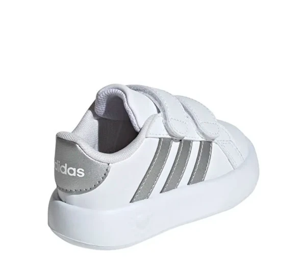 Adidas Beyaz Unisex Bebek Yürüyüş Ayakkabısı ID5274 - Resim 4
