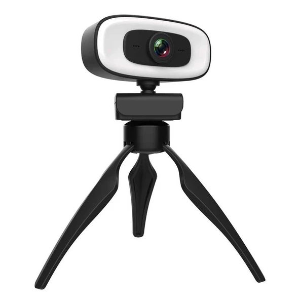 Zore PC-10 2K HD Görüntü Kaliteli Mikrofonlu Işıklı Tak Çalıştır Webcam - Resim 10
