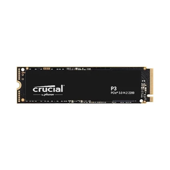 Crucial 1TB SSD M.2 NVMe PCIe 3500 - 3000MB/s P3 (CT1000P3SSD8) ürün görseli