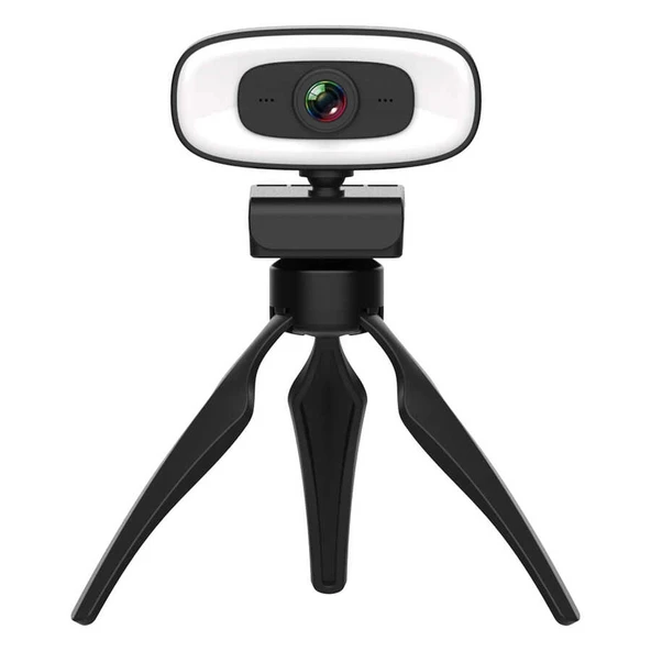 Zore PC-10 2K HD Görüntü Kaliteli Mikrofonlu Işıklı Tak Çalıştır Webcam - Resim 8