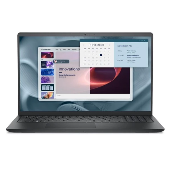 DELL 15.6" PRO 15 ESSENTIAL PV15250-RPLU-004U CORE 3 100U-8GB DDR5 RAM-512GB NVME-FDOS ürün görseli 1