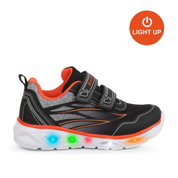 Buckhead 3026 Maxim Işıklı-Anatomik Erkek Çocuk Ayk. Siyah-Turuncu ürün görseli