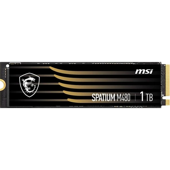 Msi Ssd Spatıum M480 Pcıe 4.0 Nvme M.2 1Tb R:7000 W:5500 ürün görseli 1