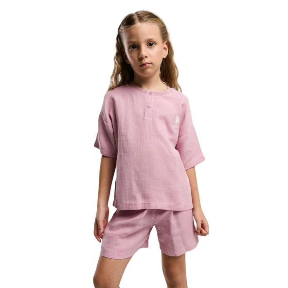 Kız Çocuk Şort Takım - Resim 8