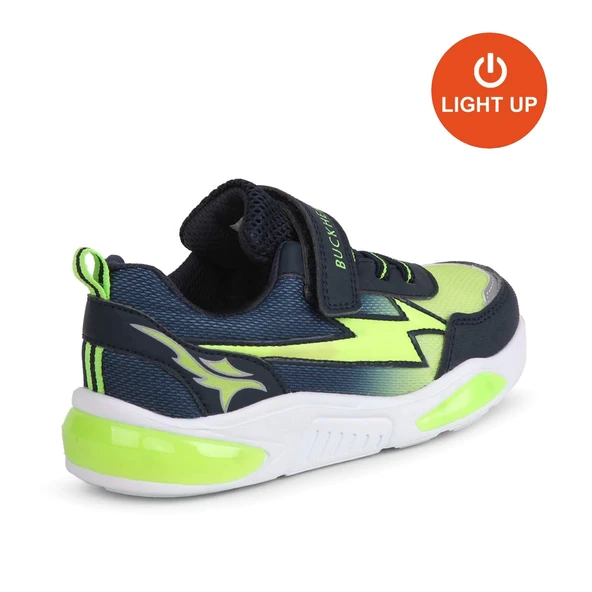 Buckhead 3022 Cyrus Işıklı-Anatomik Erkek Çocuk Ayk. Lacivert-Yeşil - Resim 3