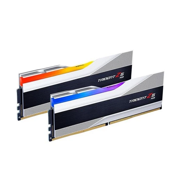 Gskıll Trident Z5 Rgb Silver Ddr5-6000Mhz Cl30 64Gb (2X32Gb) F5-6000J3040G32Gx2-Tz5Rs - Resim 2