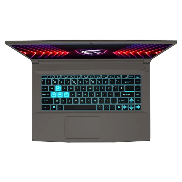 Msi Thin 15 B13VE-2884TR 13.Nesil Core i7 13620H-RTX4050 6Gb-16Gb-512Gb Ssd-15.6inc-W11 - Resim 4