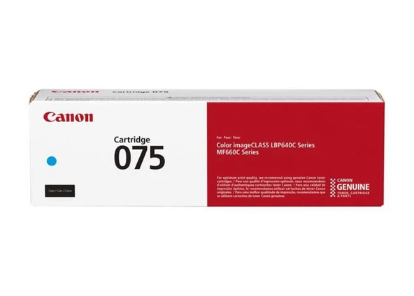 Canon CRG-075H Y Sarı 2.500 Sayfa Toner MF664 ürün görseli