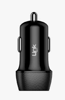 C490 Safe Karbon Görünümlü 12W Araç Şarj Başlığı - Resim 2