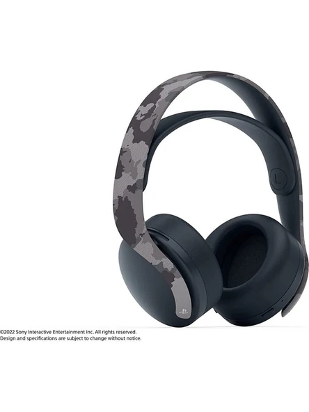 Sony Pulse Kablosuz Kulaklık – Gri Kamuflaj (Resmi Distribütör Garantili) ürün görseli 1