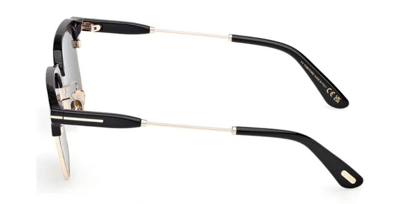 Tom Ford TF1242 01A 56 Unisex Güneş Gözlüğü - Resim 3