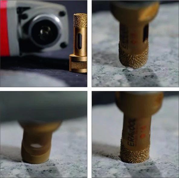 MERMER GRANİT PANÇ 16 MM HEX SAPLI ERA55915 - Resim 3