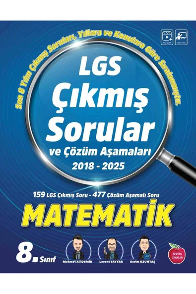 Newton Lgs Çıkmış Sorular Matematik Yeni 2018 - 2025 ürün görseli