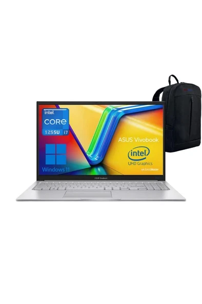 Asus Vivobook 15 Notebook Laptop X1504ZA-NJ247,15.6 İnç FHD, i7-1255U,8 GB RAM,512 GB PCIE SSD, Share, FreeDOS ürün görseli