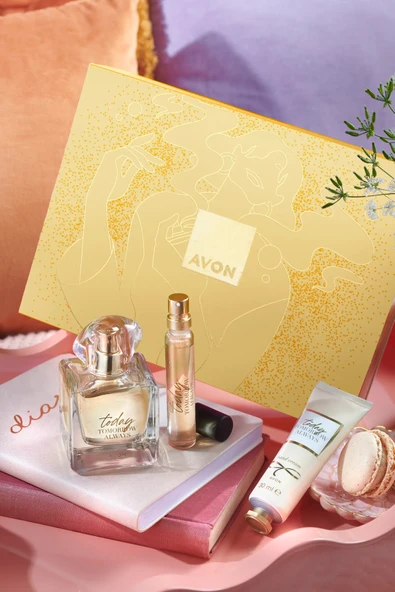AVON TTA Today Kadın Parfüm ve El Kremi Hediye Seti - Resim 2