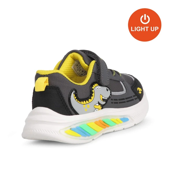 Buckhead 3043 Rex Işıklı-Anatomik Erkek Çoc. Ayk. Koyu Gri - Resim 3