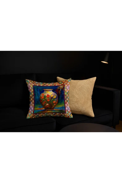 Tekli Kırlent Kılıfı , Dekoratif Kırlent , Şık Tasarımlı Kırlent, Showroom Kırlent ürün görseli