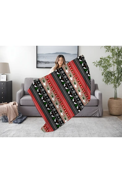 Çok Avantajlı 2'Li Yılbaşı Battaniyesi TV Battaniyesi - Resim 4