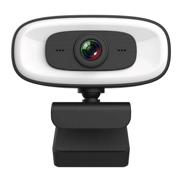 Zore PC-10 2K HD Görüntü Kaliteli Mikrofonlu Işıklı Tak Çalıştır Webcam - Resim 5