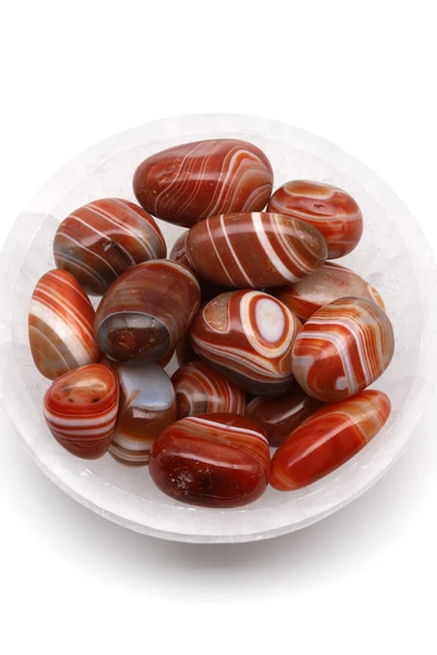 Madagaskar Akik Doğal Taş Tamburlanmış Parça - Tımbıl ürün görseli