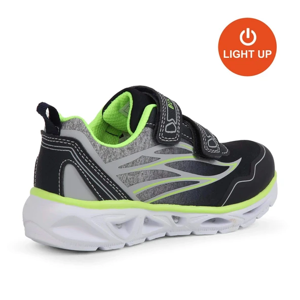 Buckhead 3026 Maxim Işıklı-Anatomik Erkek Çocuk Ayk. Lacivert-Yeşil - Resim 3