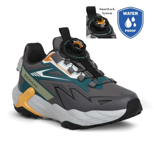 Buckhead 3055 Napolyon WaterProof-Anatomik Çocuk Ayk. Koyu Gri ürün görseli