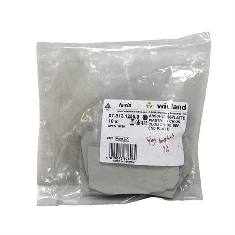 Wieland Wkfn 16 / 35 İçin Nihayet Plakası - 10 ADET ürün görseli 1