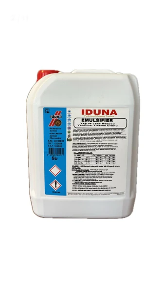 Emulsifier Yağ Ve Leke Sökücü Yardımcı Yıkama Ürünü 5L ürün görseli