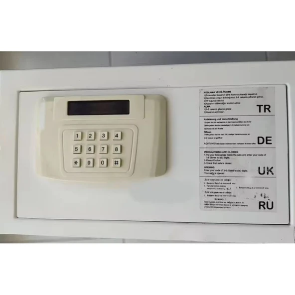 Kilitleme sistemi için motorlu mekanizmalı dijital tuş takımı - Resim 5