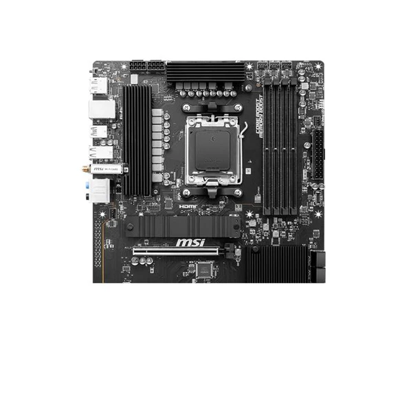 Msı Pro B650-S Wıfı Ddr5 7200(Oc)Mhz Hdmı Dp M.2 Atx Am5 - Resim 3