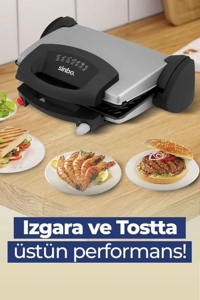 Sinbo SSM-2518 Izgara ve Tost Makinesi - Resim 4