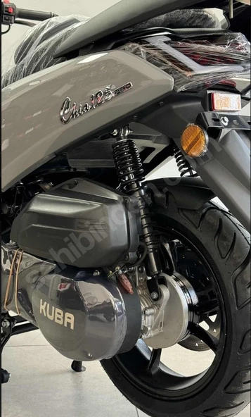 Kuba Chıa125 Pro Motosiklet Nardo Gri - Resim 5