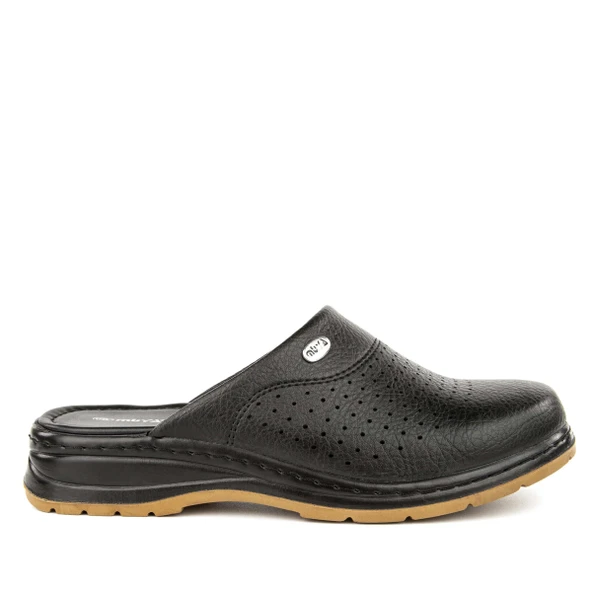 Muya Sabo Anatomik Kadın Terlik Siyah - Resim 3