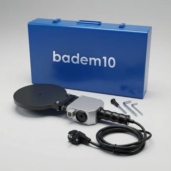 Profesyonel 1600 Watt Plastik Kaynak Makinesi Seti Termostatlı Isı Ayarlı Plastik Boru Kaynak Cihazı ürün görseli 1