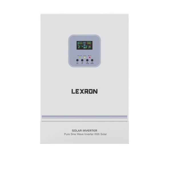 LEXRON - İnges 6.2 KW MPPT AKILLI TAM SİNÜS İNVERTER - 48 VOLT 6200 WATT ŞEBEKE BAĞLANTILI İNVERTÖR - Resim 2