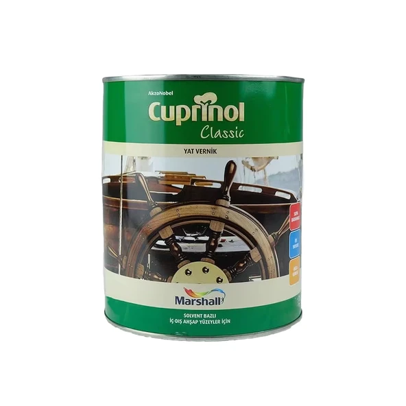 Marshall Cuprinol Yarı Mat Yat Verniği Şeffaf 0,75 Lt ürün görseli 1