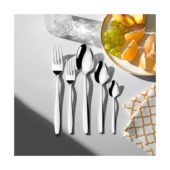 Nehir Sahra Sade 60 Parça Çatal Kaşık Takımı ürün görseli