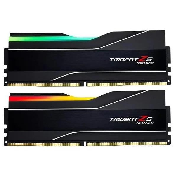 F5-6000J2636H32GX2-TZ5NR GSKILL TZ5 Neo RGB Siyah DDR5-6000Mhz CL26 64GB (2x32GB) DUAL (26-36-36-96) 1.45V AMD EXPO Teknoloj ürün görseli 1