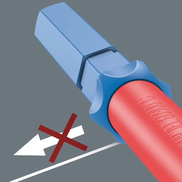 Wera Kraftform Kompakt VDE 64 i Take it Easy, 2.5 x 157 mm - Resim 7